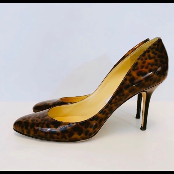 Jimmy Choo romy patent leopard pumps - Picture 2 of 8